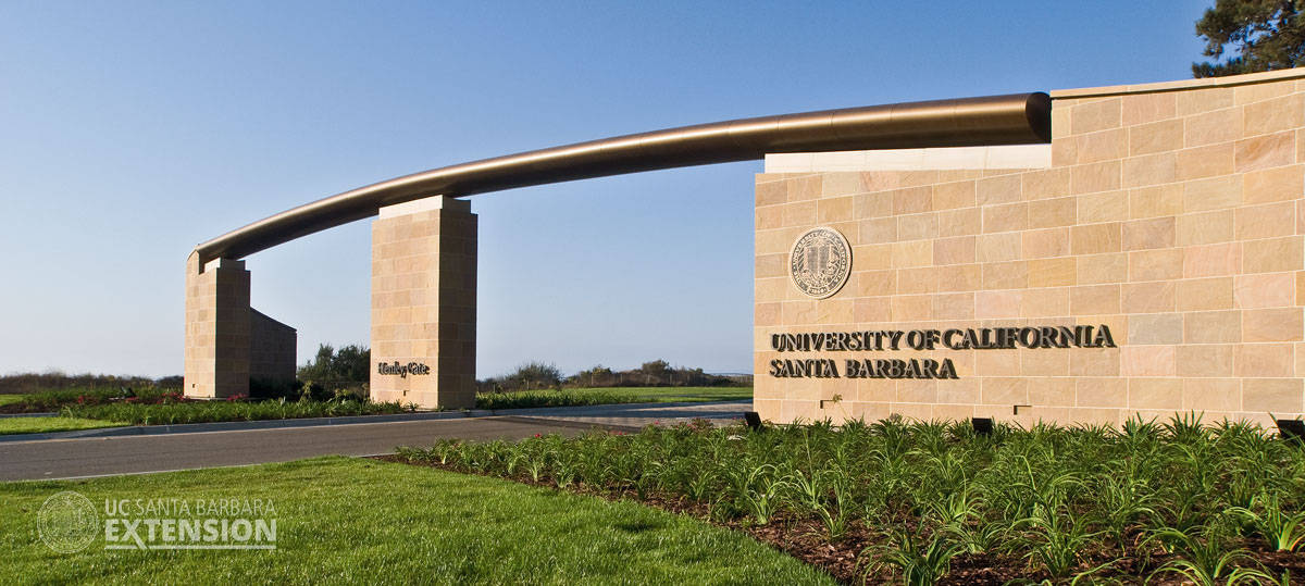 Entrance To Ucsb Campus Wallpaper