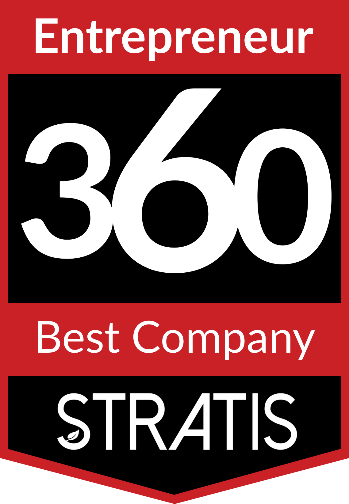 Entrepreneur360 Best Company Award S T R A T I S PNG
