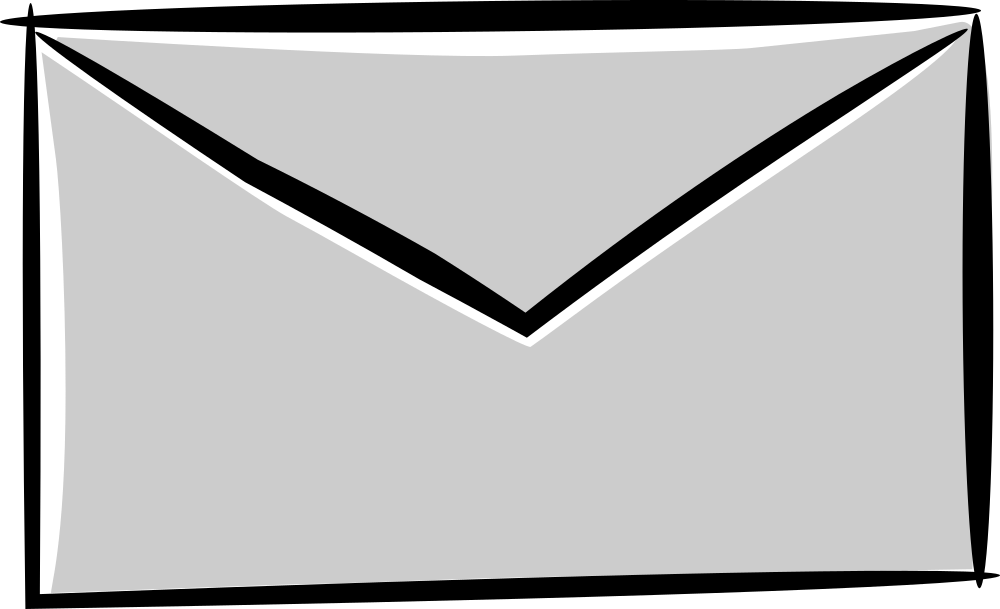 Envelope Icon Simple Outline PNG