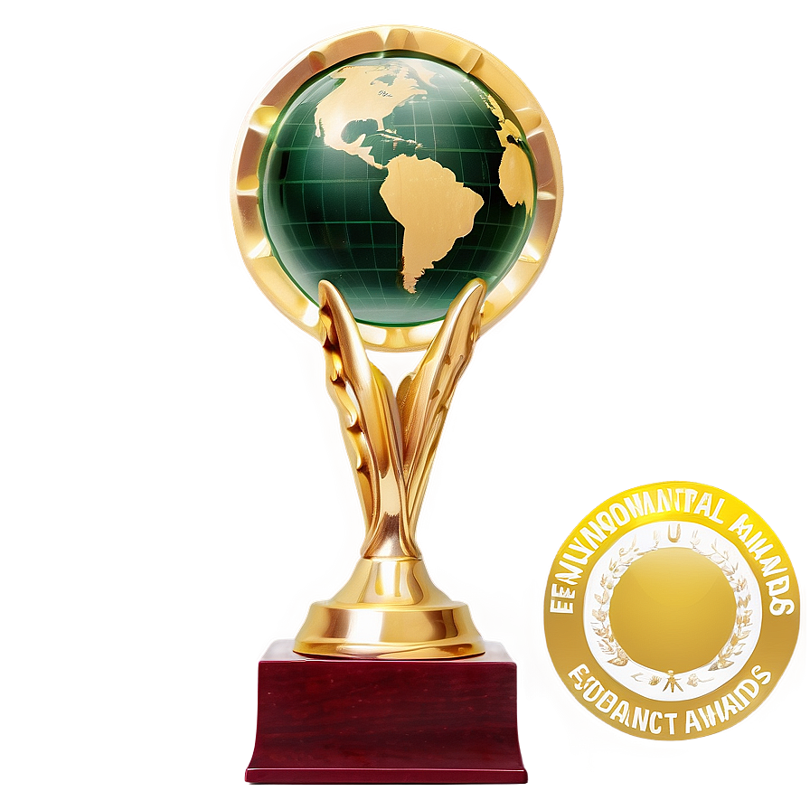 Download Environmental Award Trophy Png 05042024 | Wallpapers.com