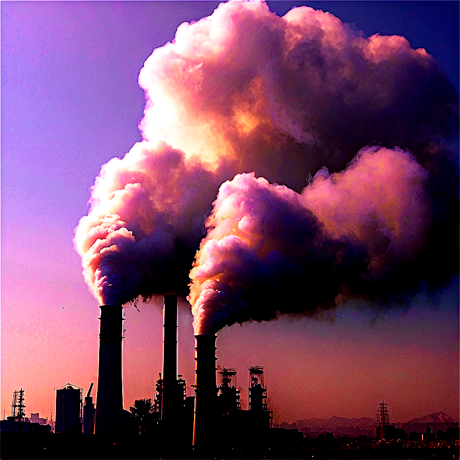 Environmental Smog Issue Png Gho PNG