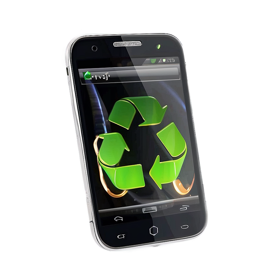 Environmentally Friendly Smartphone Png 05062024 PNG