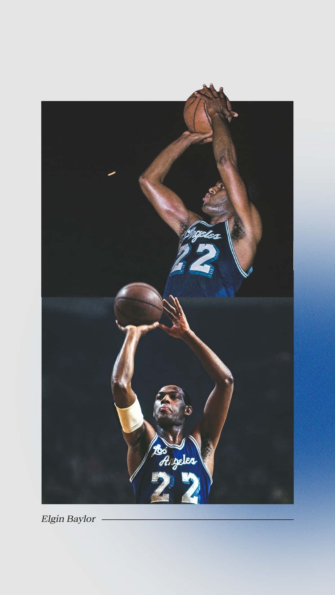 Envy Collectables Ebay Elgin Baylor SIGNED AUTOGRAPHET Los Angeles Lakers MINI Basketball Wallpaper