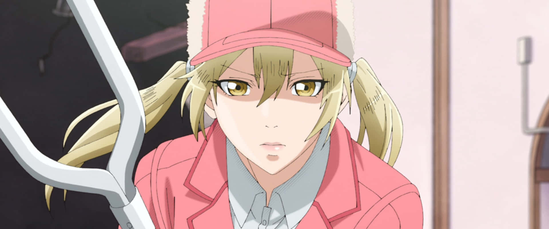 Eosinophil From Cells At Work Anime Series Wallpaper