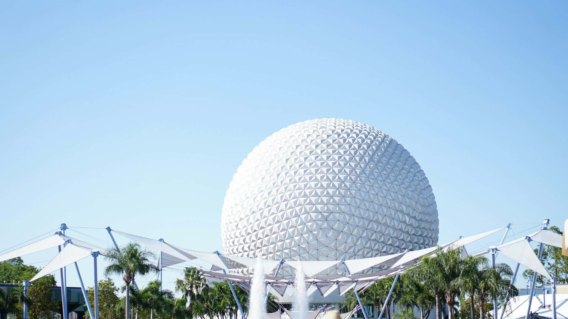 Epcot Spaceship Earth Orlando Florida Wallpaper