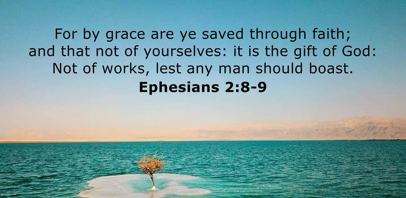 Ephesians289 Faith Bible Verse Wallpaper