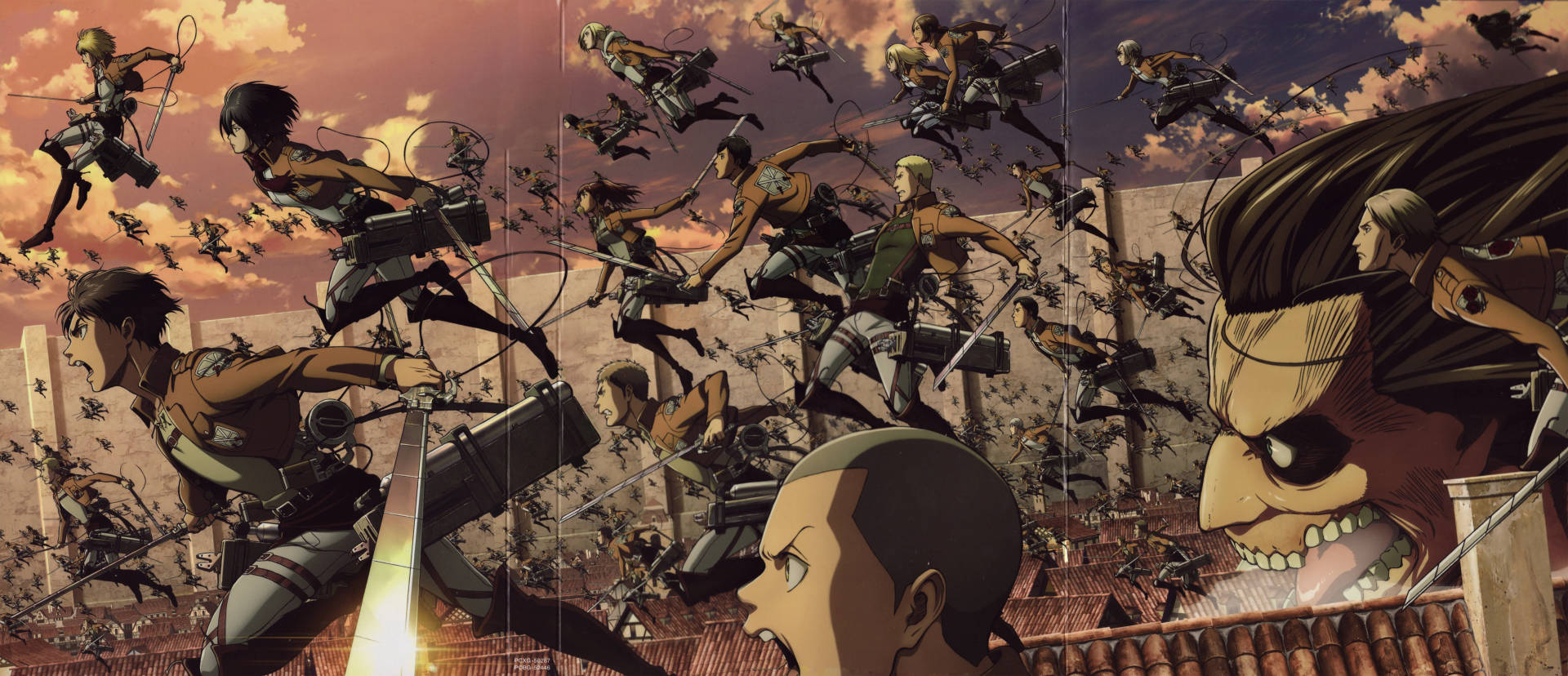 Epic 8k Anime Fight Wallpaper