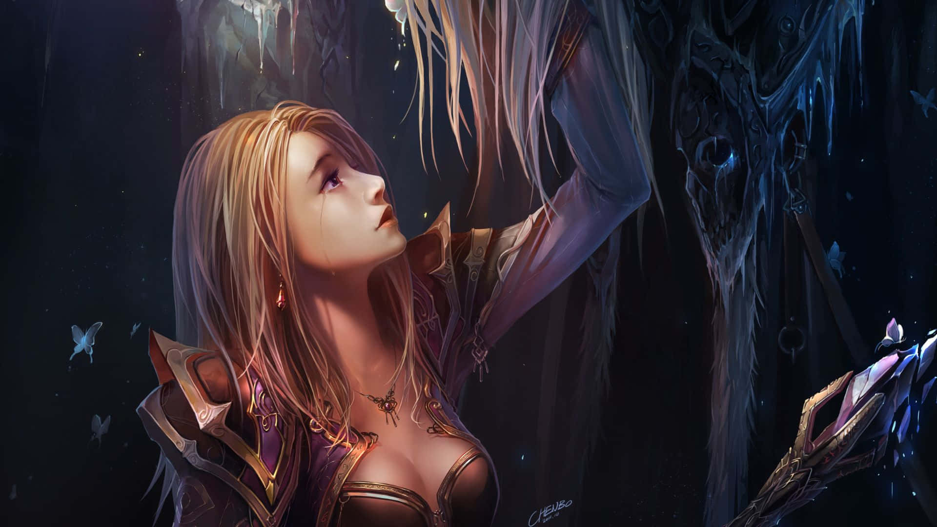 Epic Battle In Azeroth - World Of Warcraft Fan Art Wallpaper