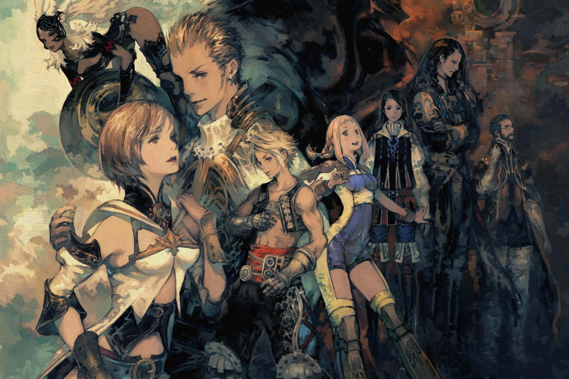 Epic Battle In Final Fantasy Xii Wallpaper