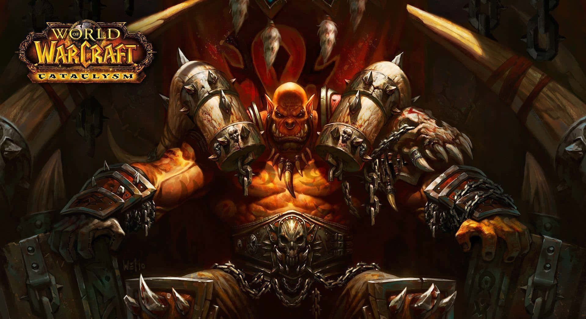 Epic Battle In World Of Warcraft Cataclysm Wallpaper