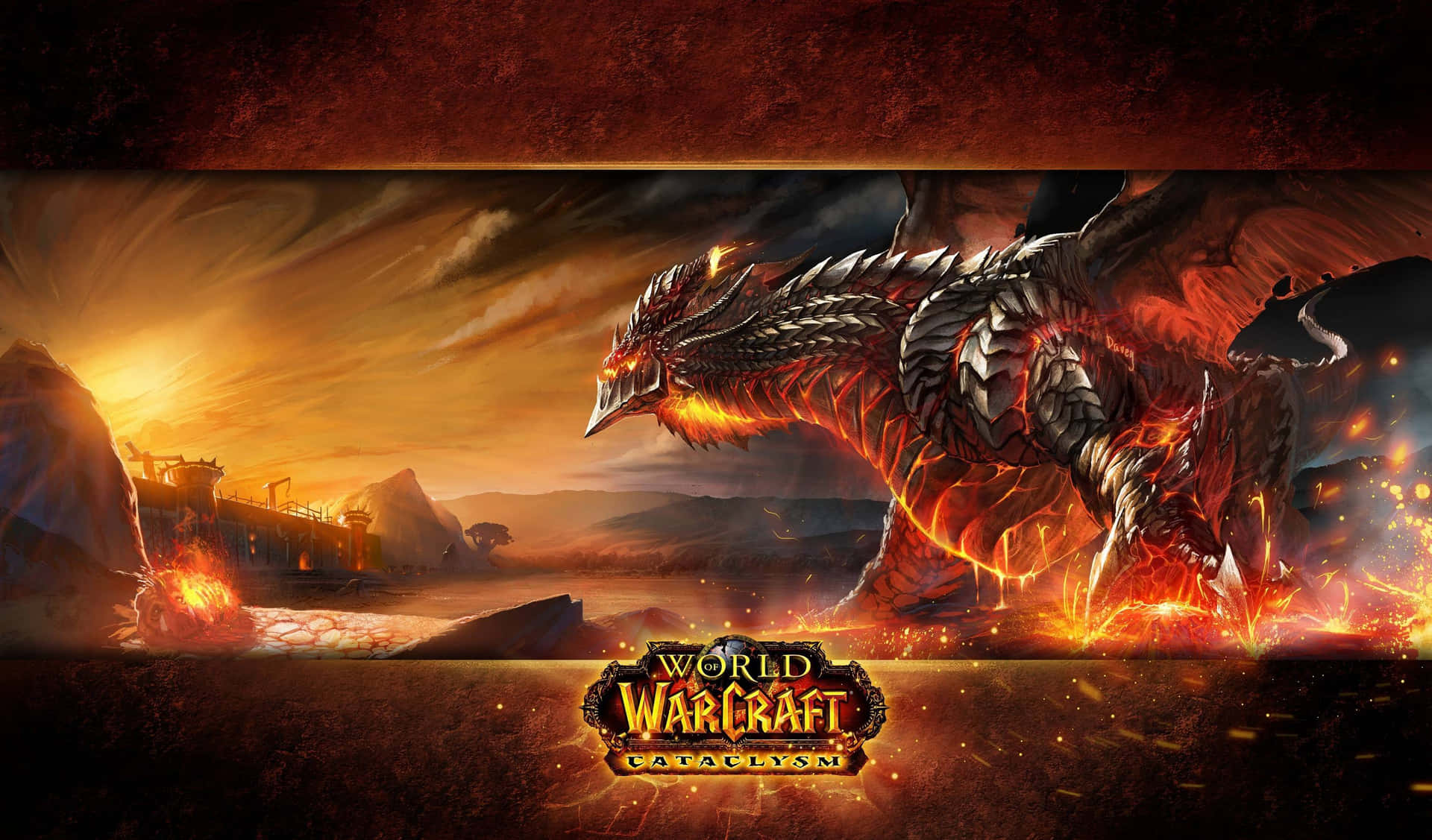 Epic Battle In World Of Warcraft: Cataclysm Wallpaper