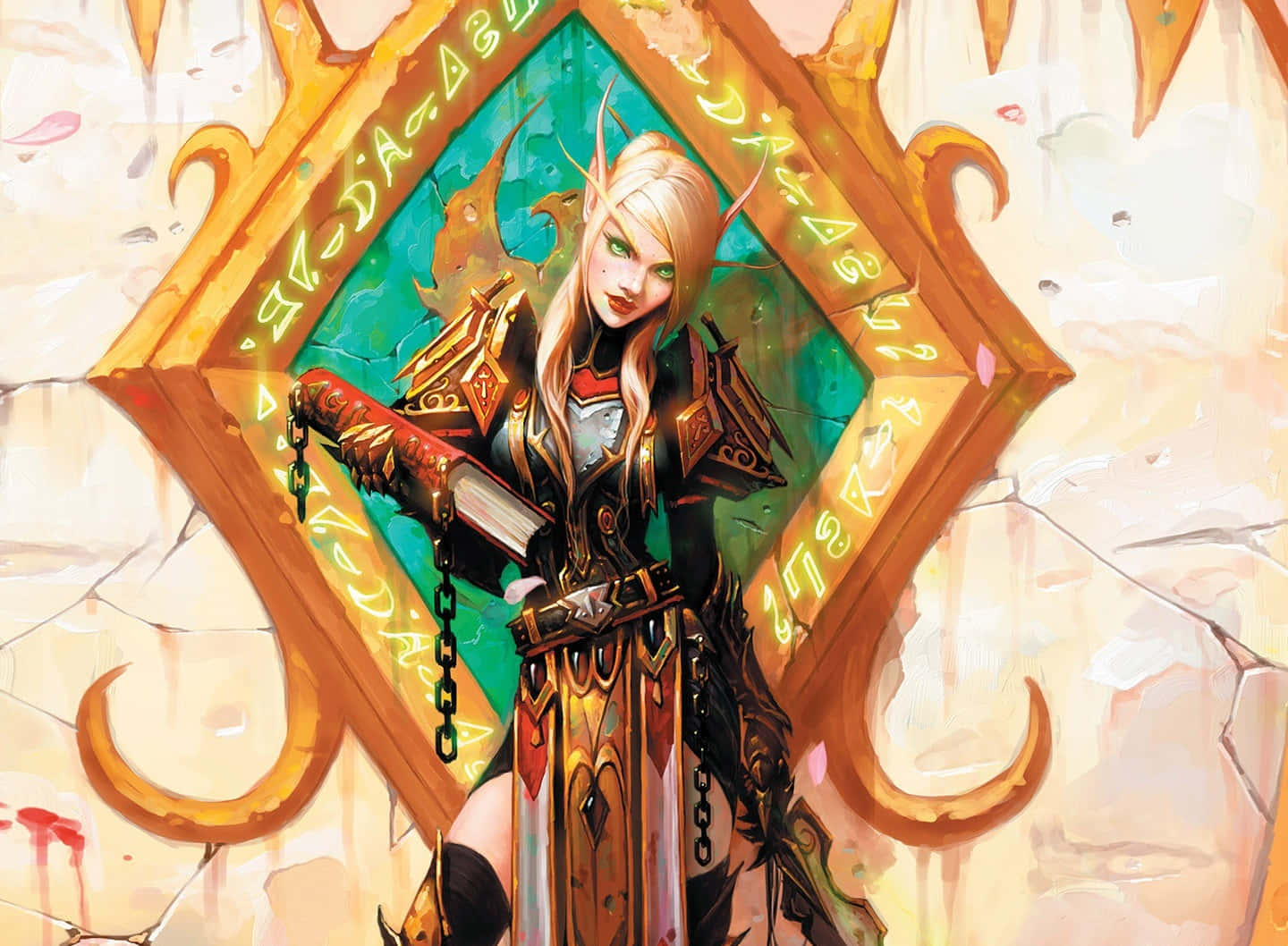 Epic Battle In World Of Warcraft: The Burning Crusade. Wallpaper