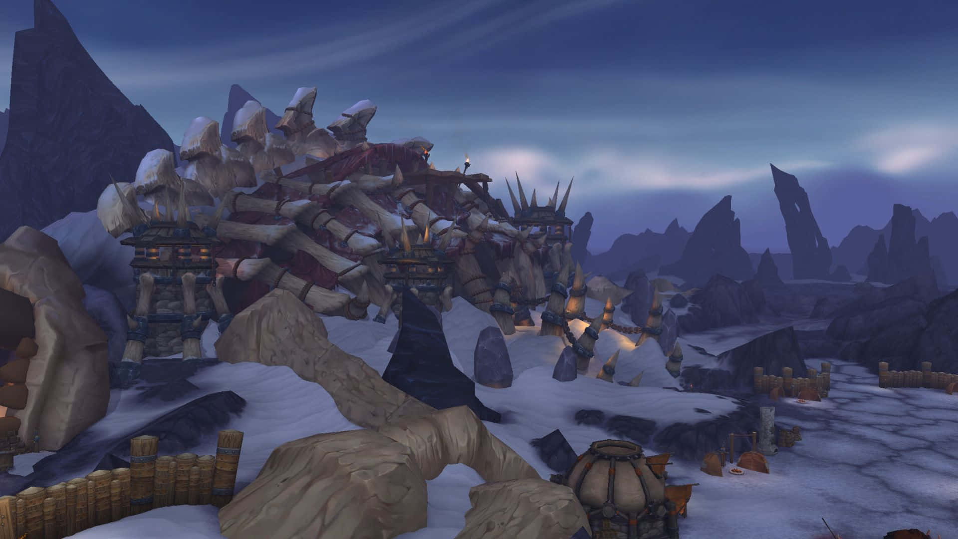 Epic Battle In World Of Warcraft: Warlords Of Draenor Wallpaper