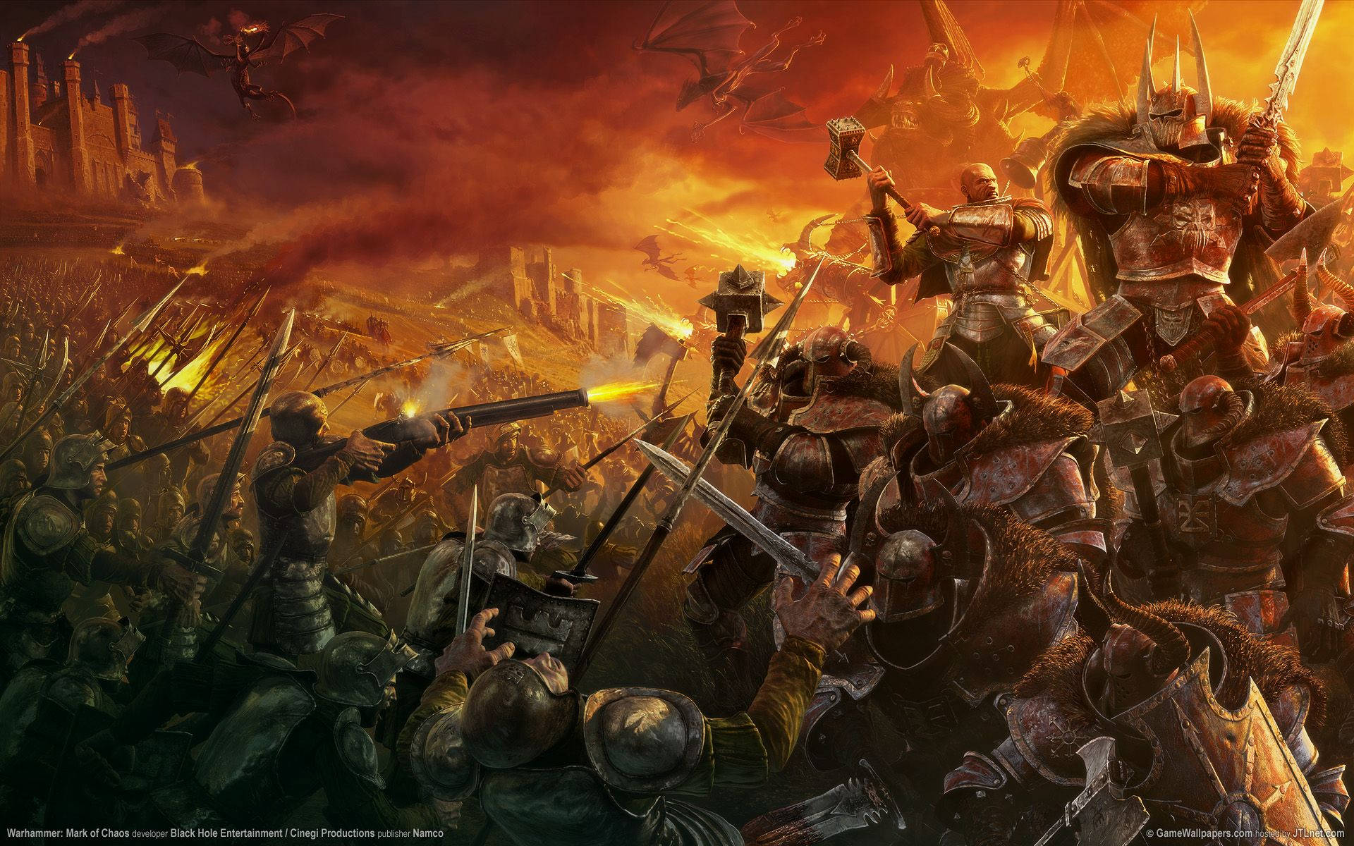 Epic Battle Warhammer Wallpaper