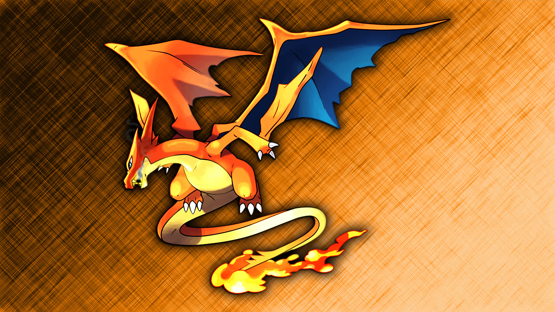 “Lightning Strikes Twice - Epic Charizard Captured in a High-Definition Wallpaper” Wallpaper