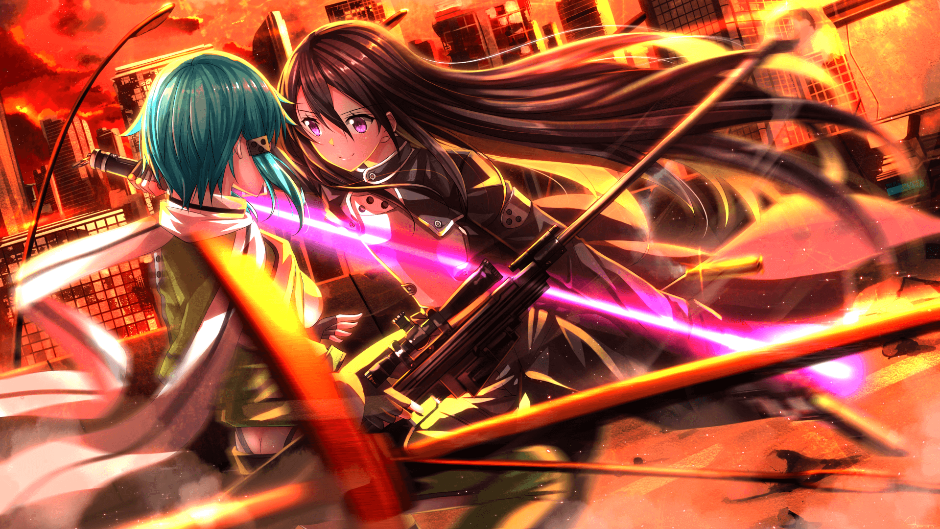 Epic Clash From Sword Art Online Series