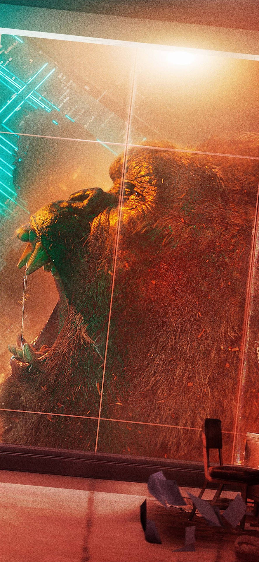 Epic Clash - Godzilla Vs Kong 2021 Wallpaper