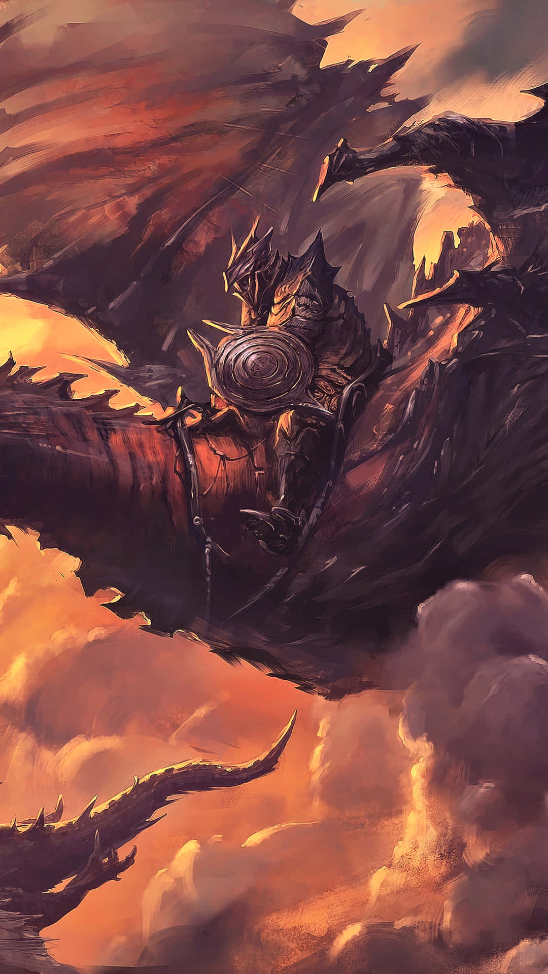 Image  Majestic Dragon Casts Epic Shadow in 4K Resolution Wallpaper