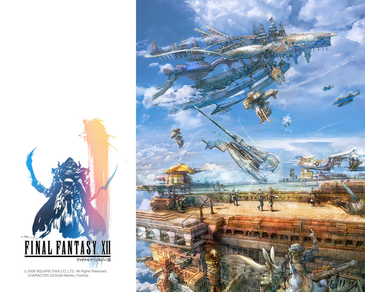 Epic Encounter In Final Fantasy Xii Wallpaper