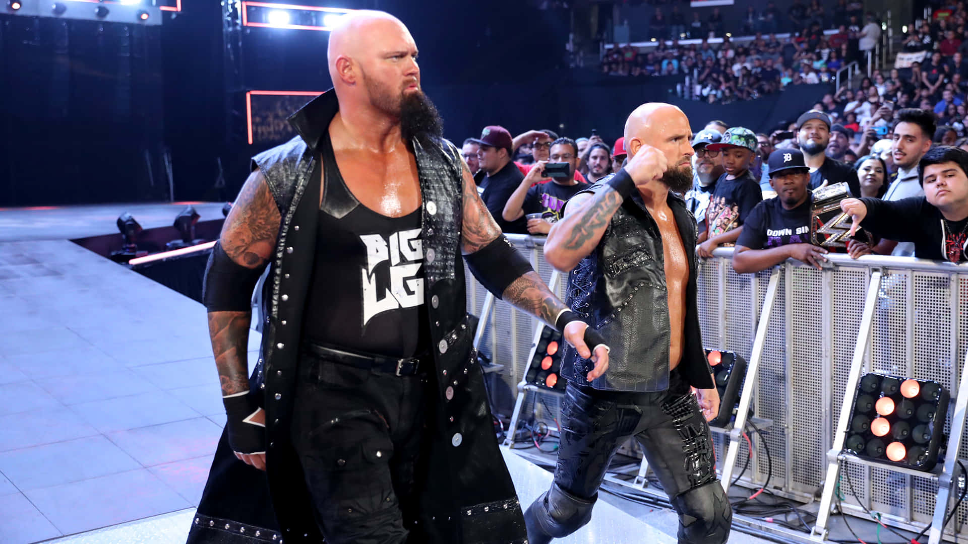 Epic Entrance Of Karl Anderson&Doc Gallows Wallpaper