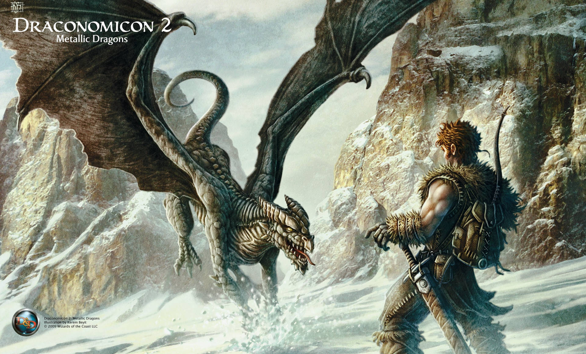 Epic Fantasy D&d Adventure Scene Wallpaper