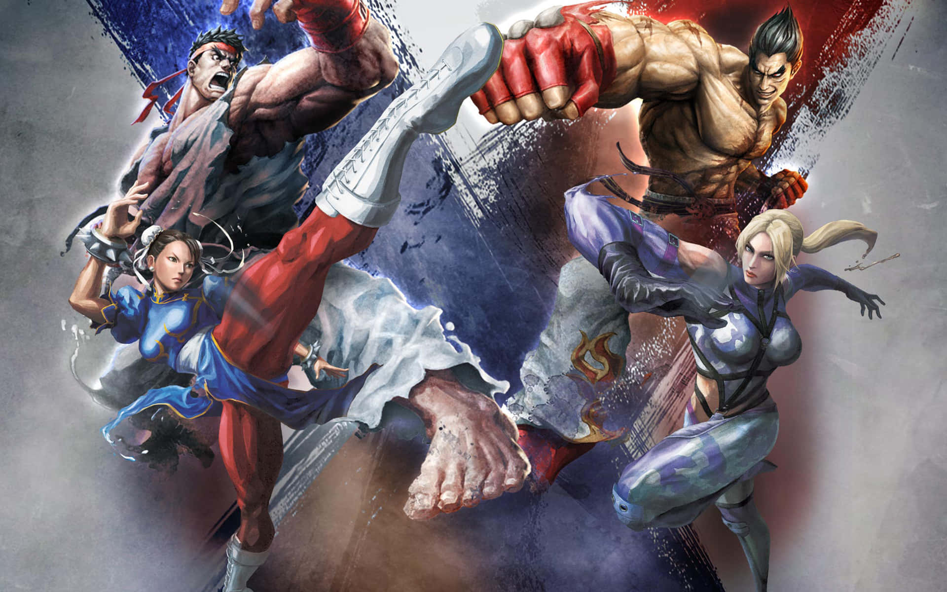 Epic Fighting Game Characters Wallpaper