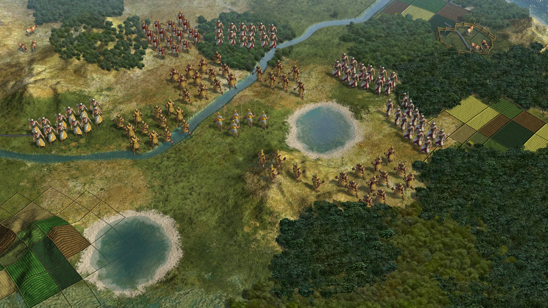 Epic Game Scene From Civilization 5 Wallpaper
