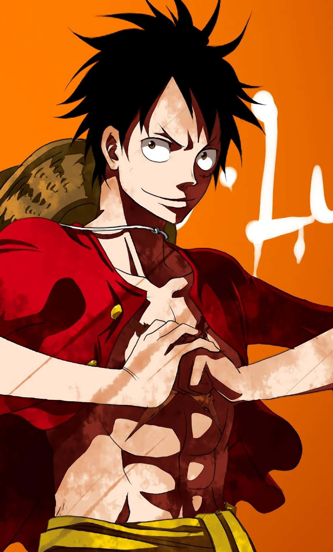 1.  "Epic Luffy, Ready to Conquer the Grand Line" Wallpaper