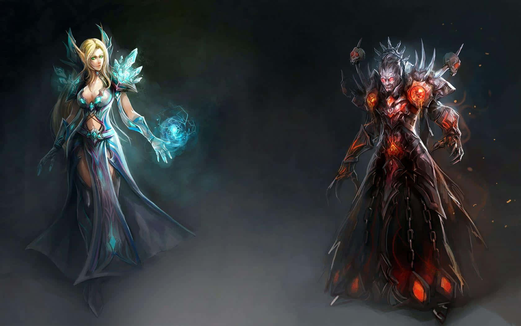 wow wallpaper mage