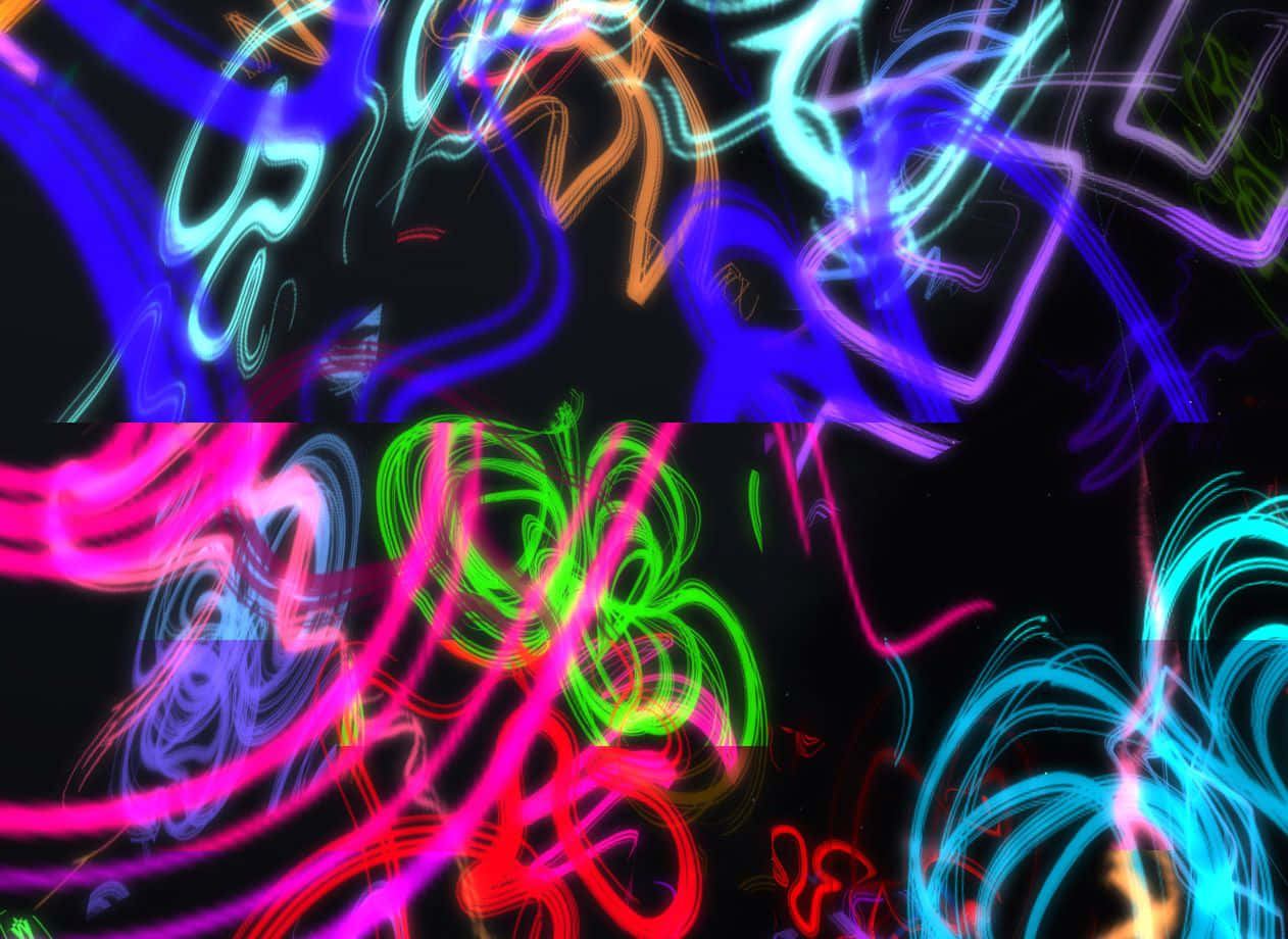 Immerse Yourself in the Splendor of Epic Neon. Wallpaper