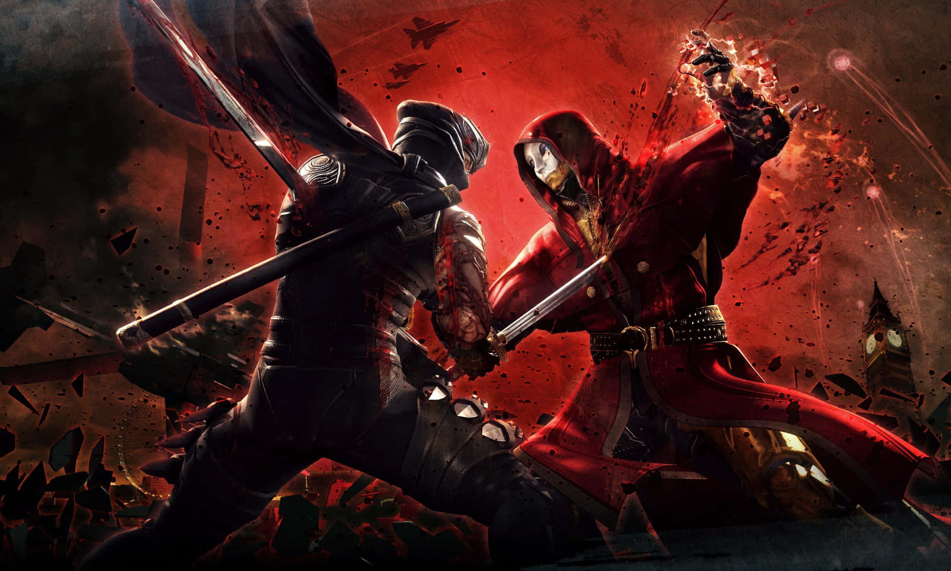 Epic Ninja Duel Wallpaper