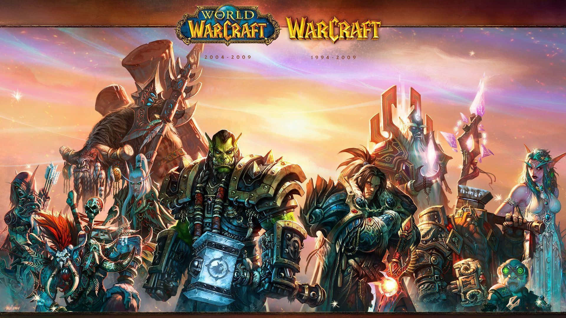 world of warcraft warrior wallpaper