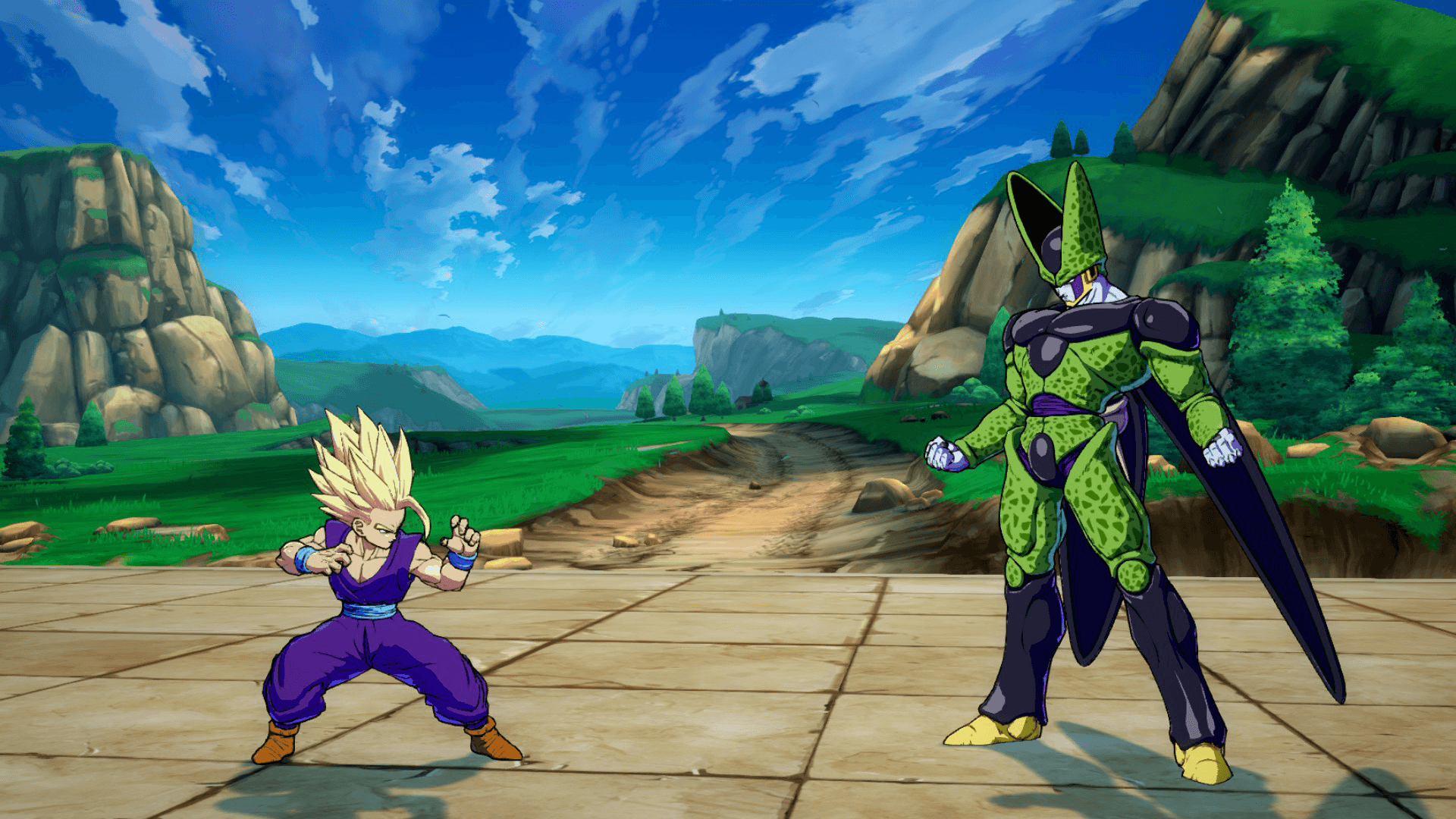 Epic Showdown At The Cell Games Wallpaper