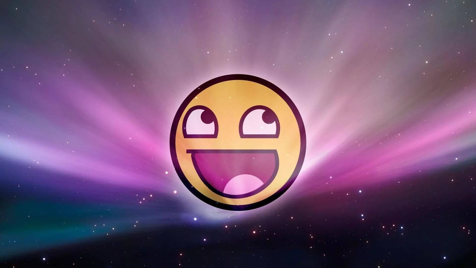 Download Epic Smiley Awesome Face Meme Wallpaper 