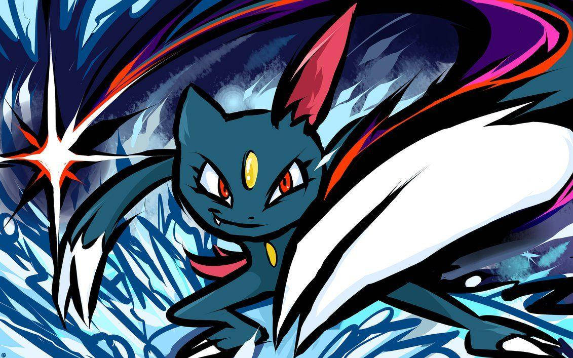 Epic Sneasel Ready To Attack Wallpaper