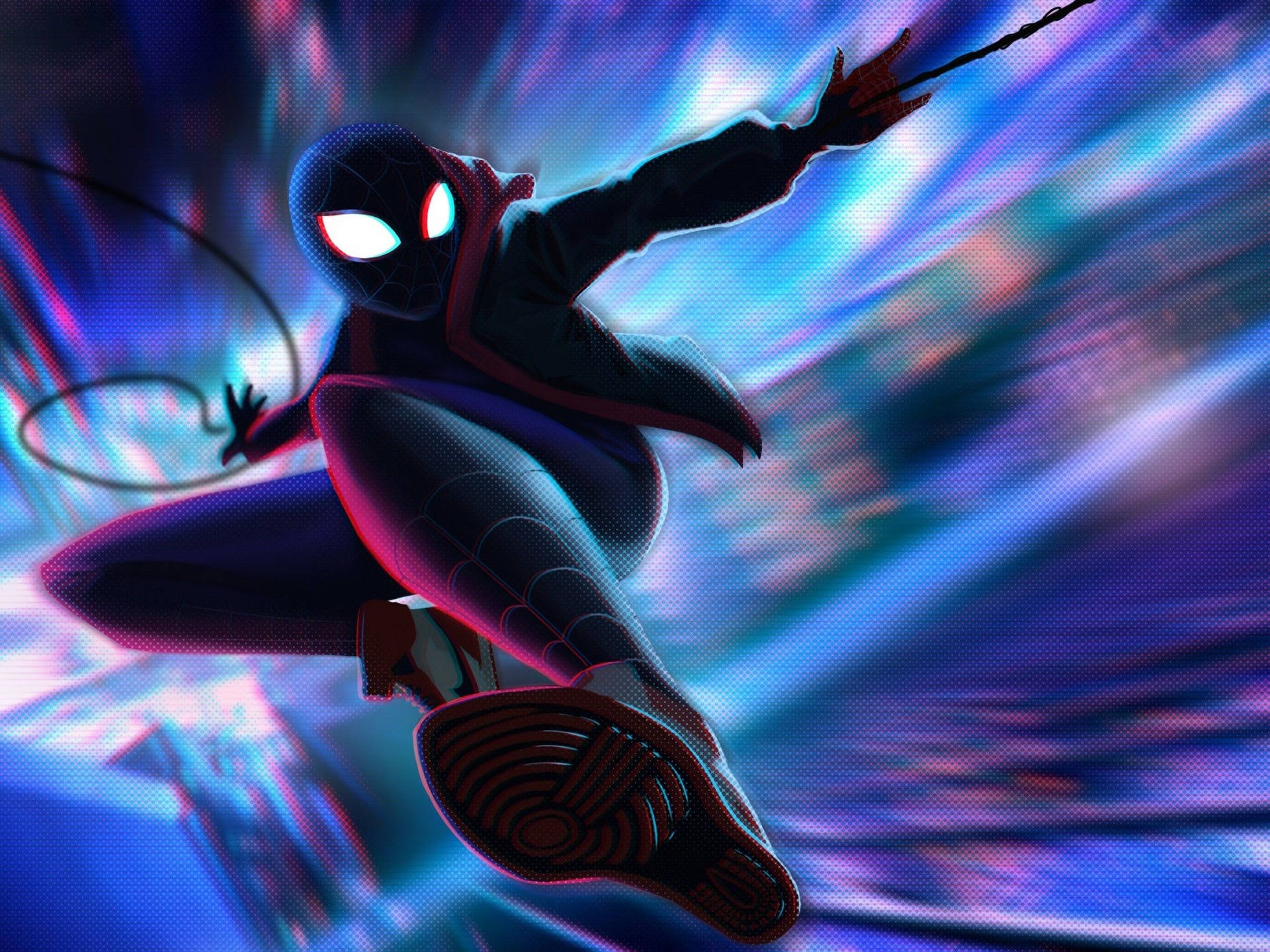 Epic Spider Man Into The Spider Verse Background