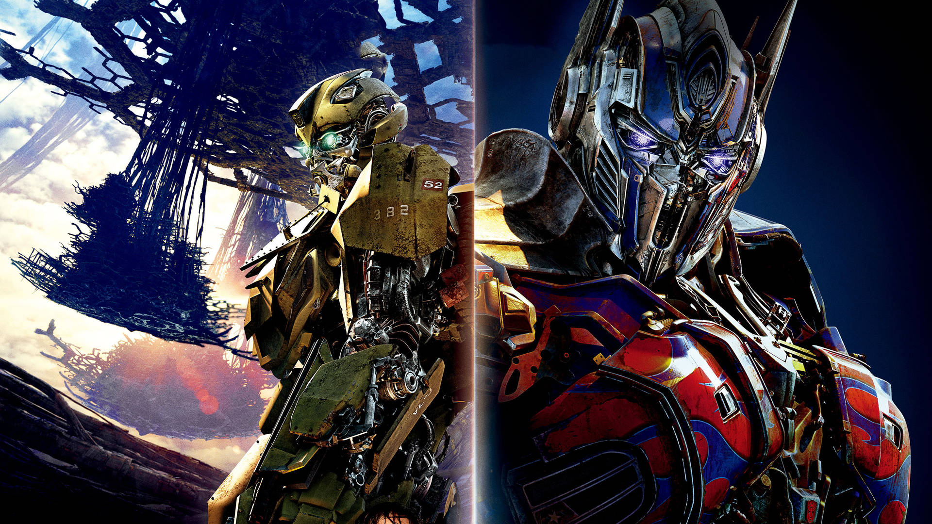 Epic Standoff In Transformers Prime Wallpaper