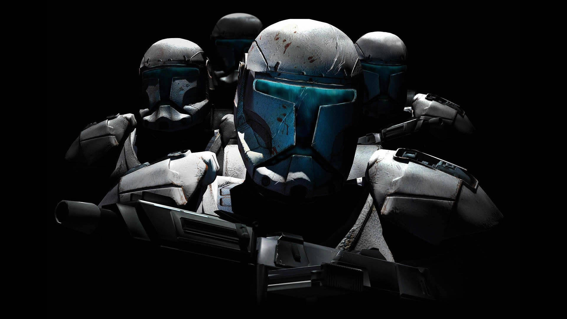 Episk Star Wars: Republic Commando lader dig omgivet af uddannede elite styrker. Wallpaper