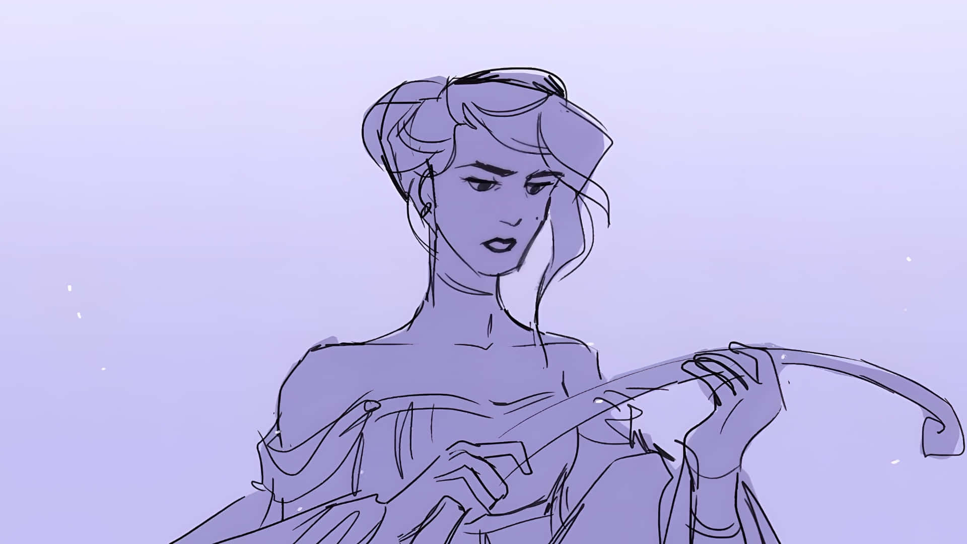 Boceto De Personaje De Epic The Musical Fondo de pantalla