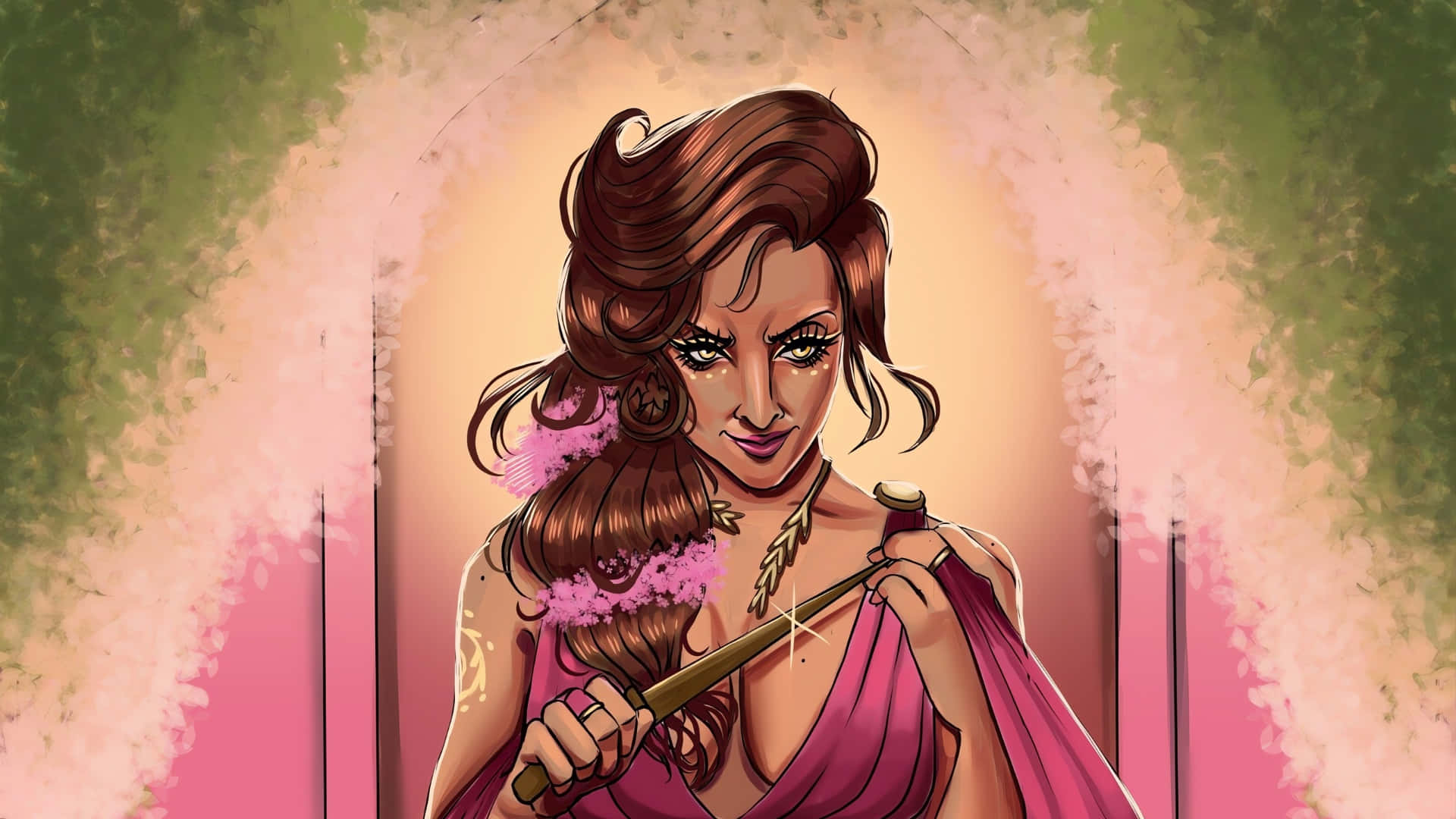 Destello De Personaje De Epic The Musical Fondo de pantalla