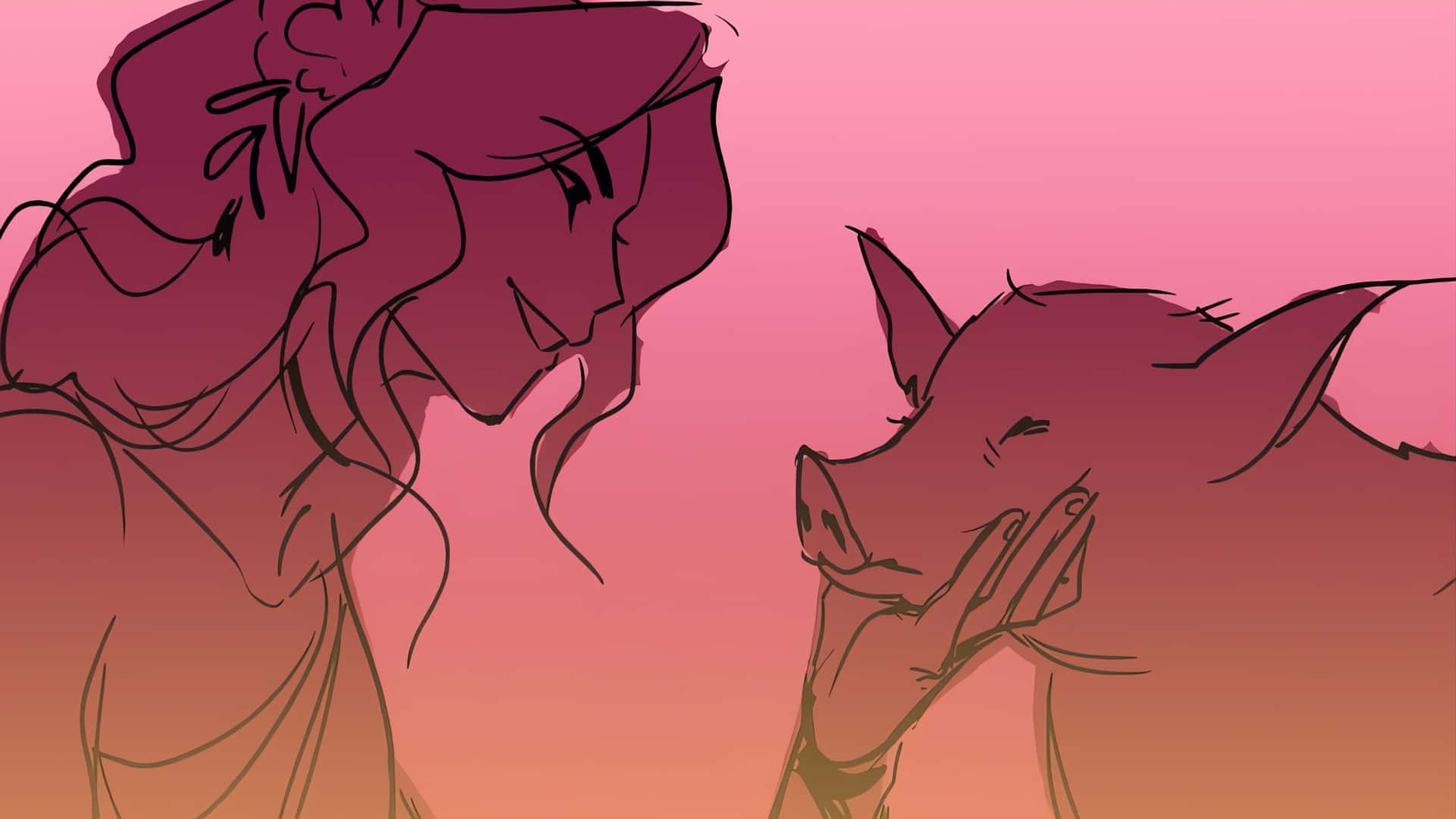 Personajes Épicos Del Musical Fondo de pantalla