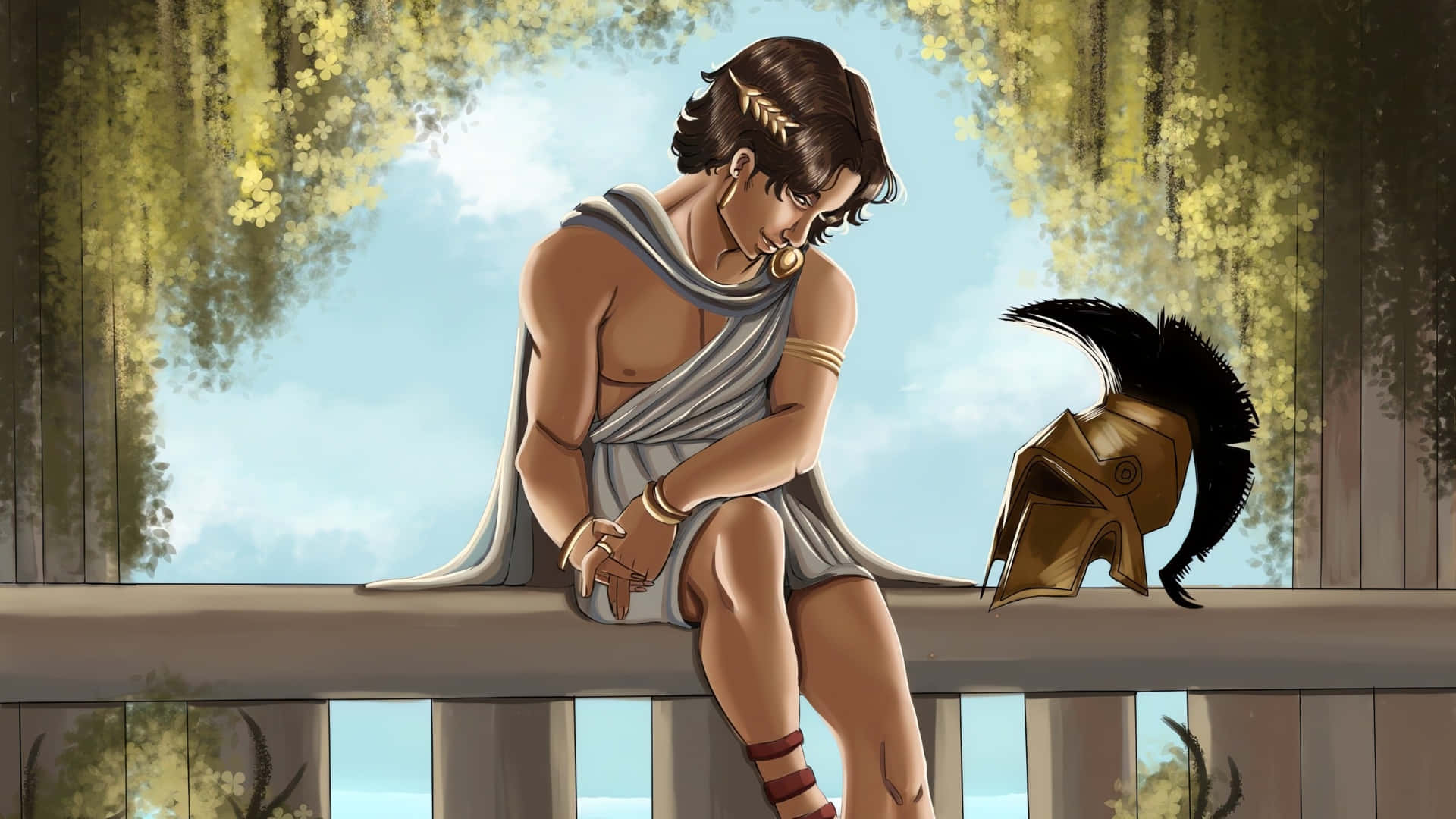 Épico El Musical Héroe Contemplando Fondo de pantalla