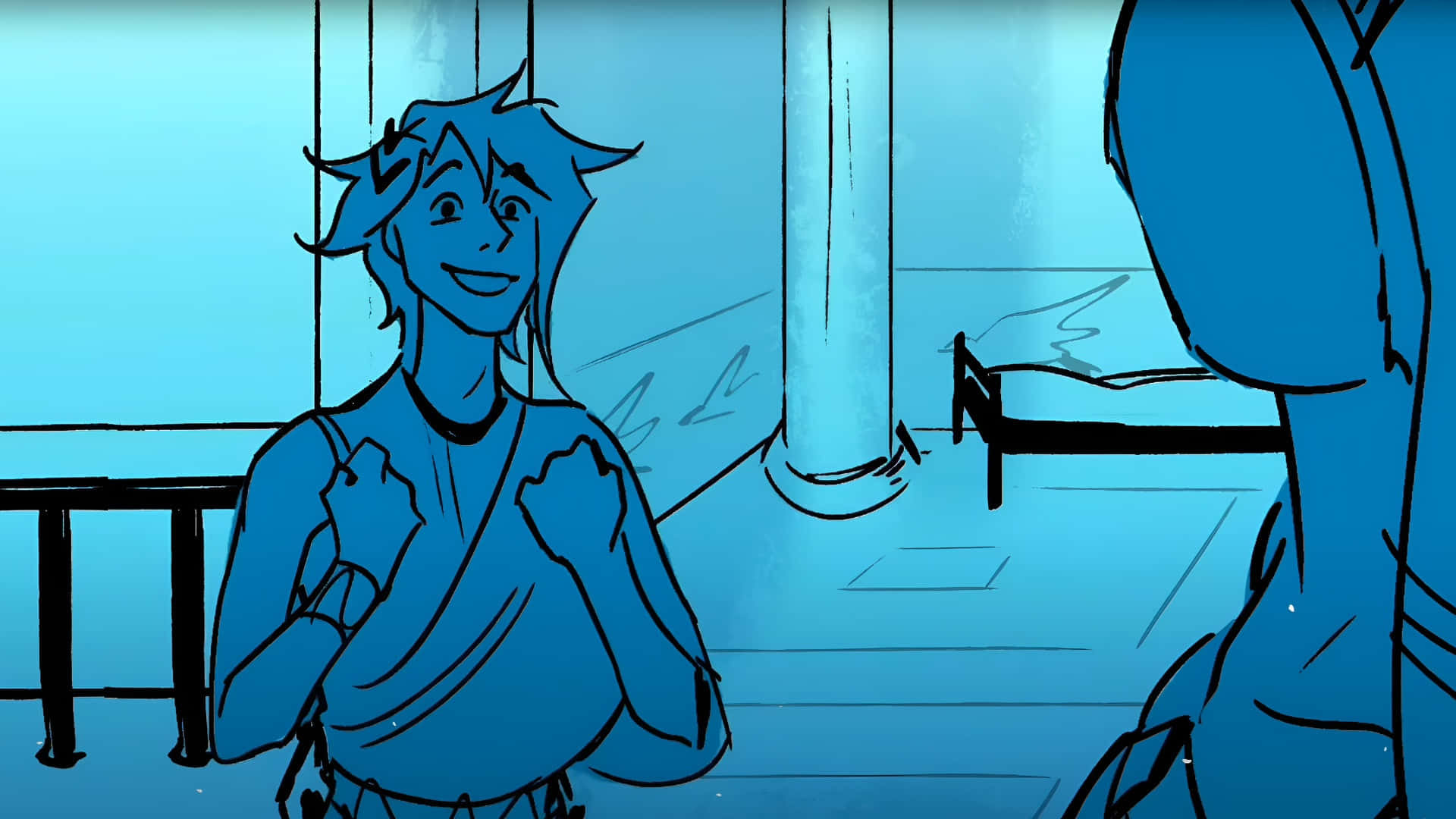 Escena Épica Del Musical Fondo de pantalla