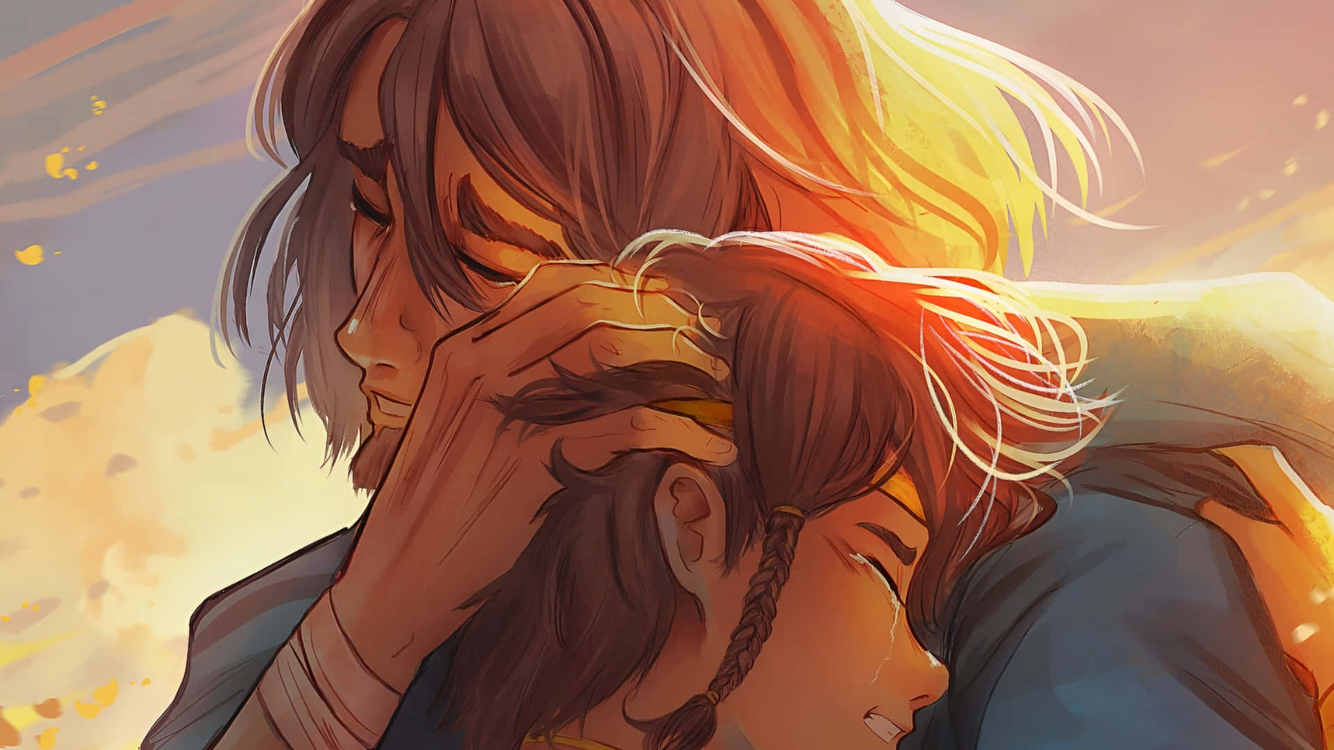 Momento Tierno De Epic The Musical Fondo de pantalla