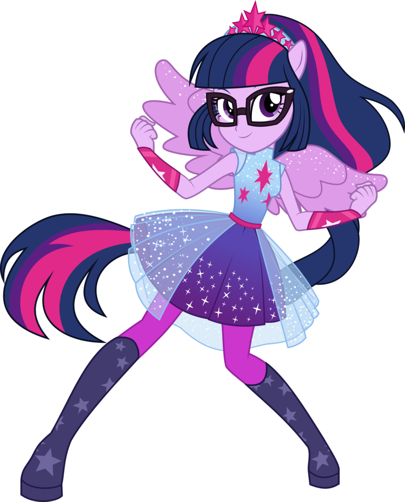 Download Equestria Girls Twilight Sparkle Pose | Wallpapers.com