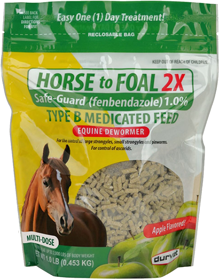Download Equine Dewormer Medicated Feed Package