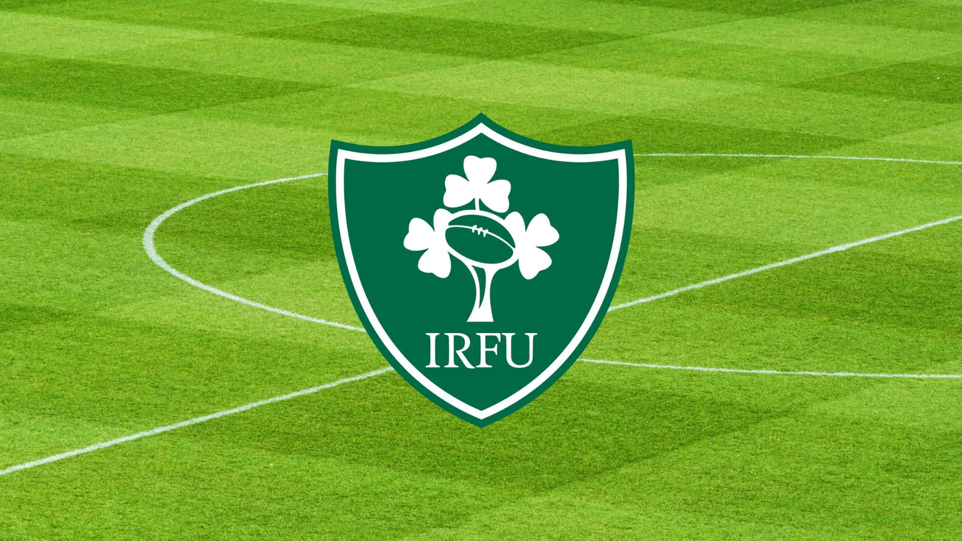 Equipode Rugby De Irlanda En Acción En El Campo. Fondo de pantalla