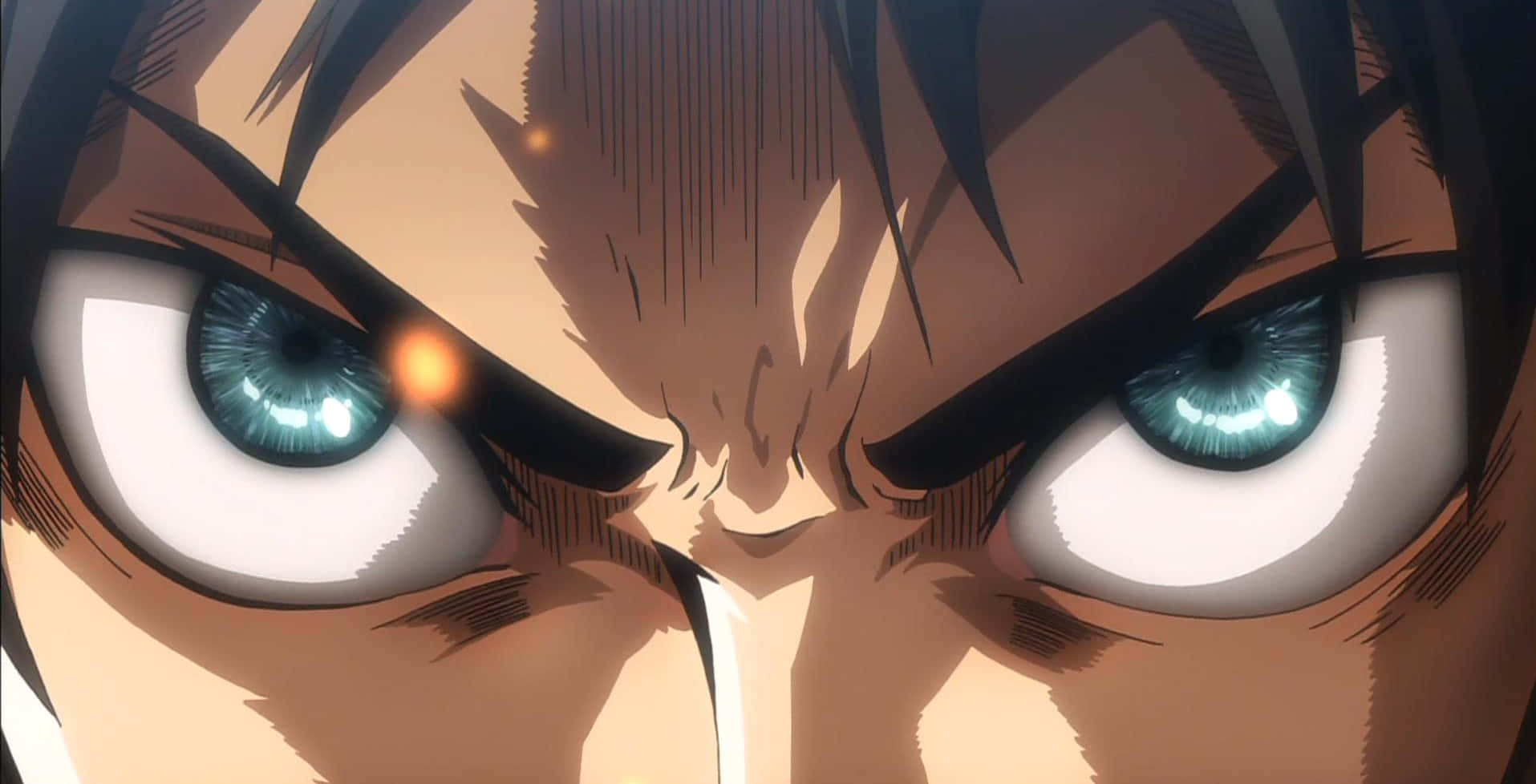 angry manga eyes