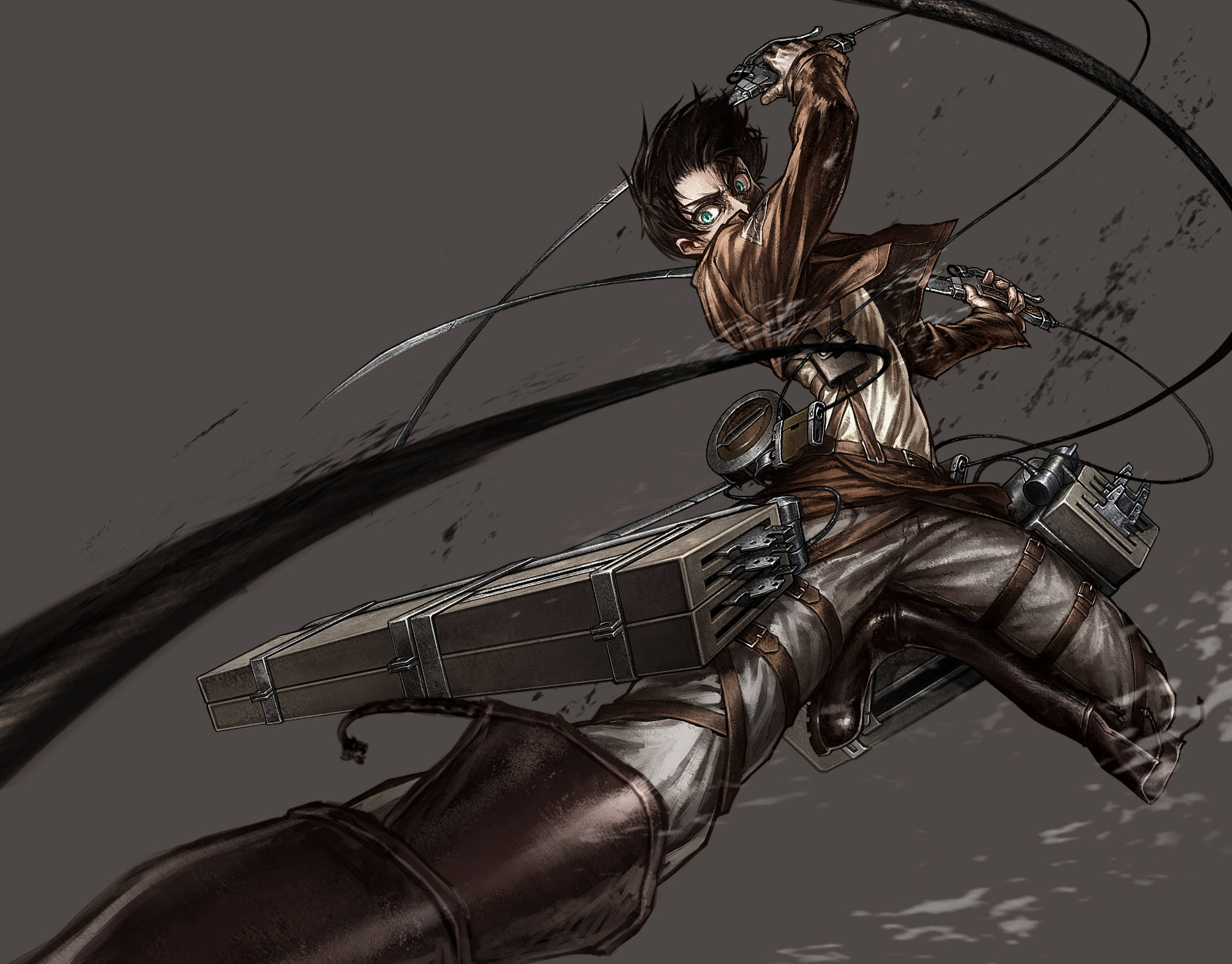 Eren Yeager To The Rescue Wallpaper