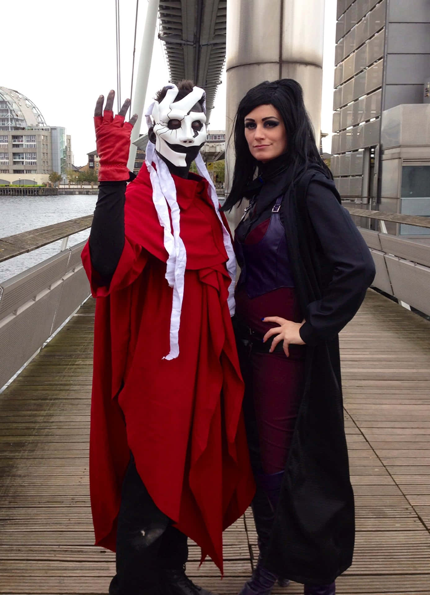 Ergo Proxy Cosplay Duo Achtergrond